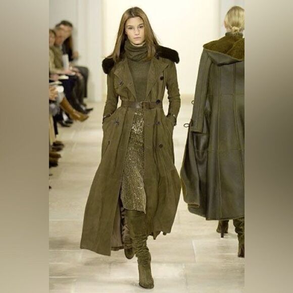 Ralph Lauren Black Label Dresses & Skirts - Ralph Lauren Black Label Bronze Hand Beaded Pencil Skirt